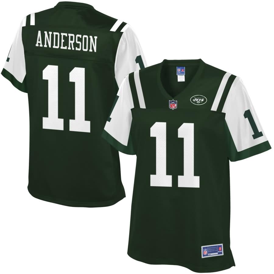 Robby Anderson New York Jets NFL Pro Line Women's Player Jersey - Green