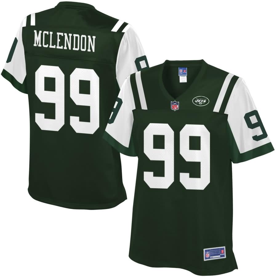 Steve McLendon New York Jets NFL Pro Line Women's Player Jersey - Green
