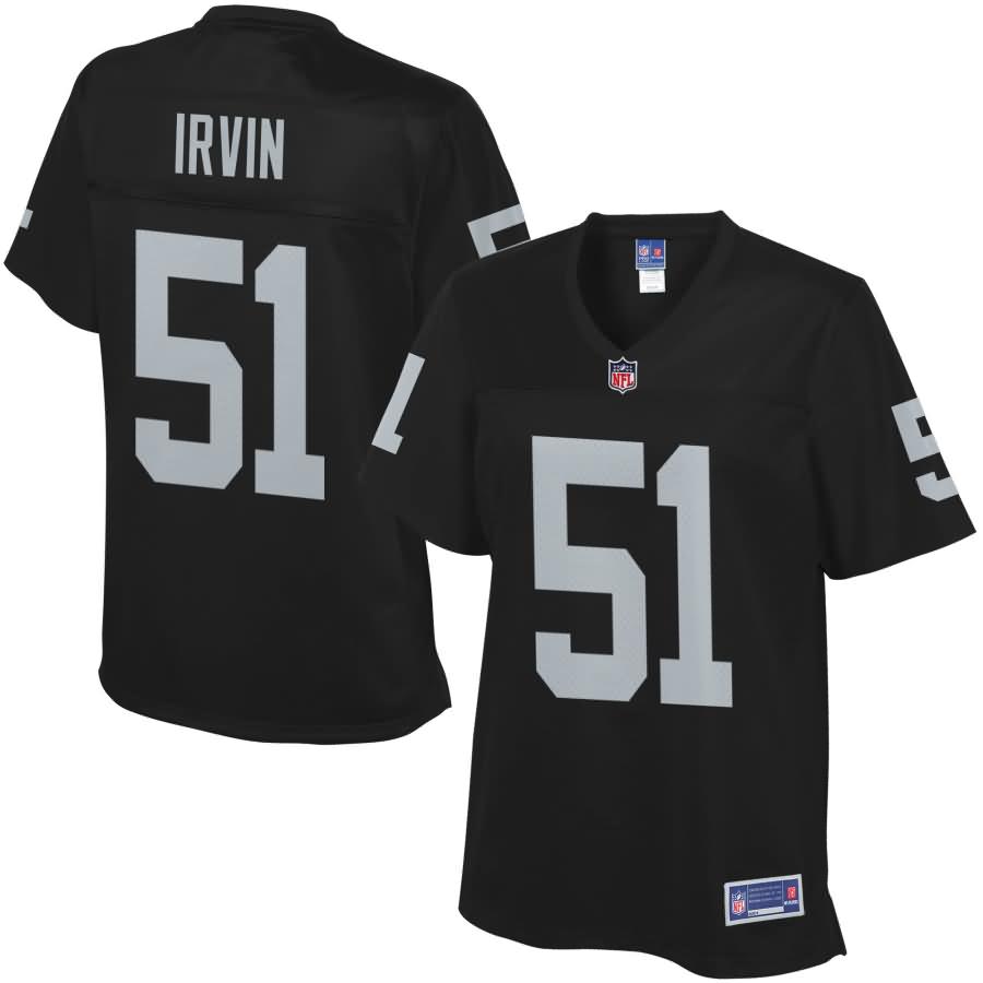 Bruce Irvin Oakland Raiders NFL Pro Line Women's Player Jersey - Black