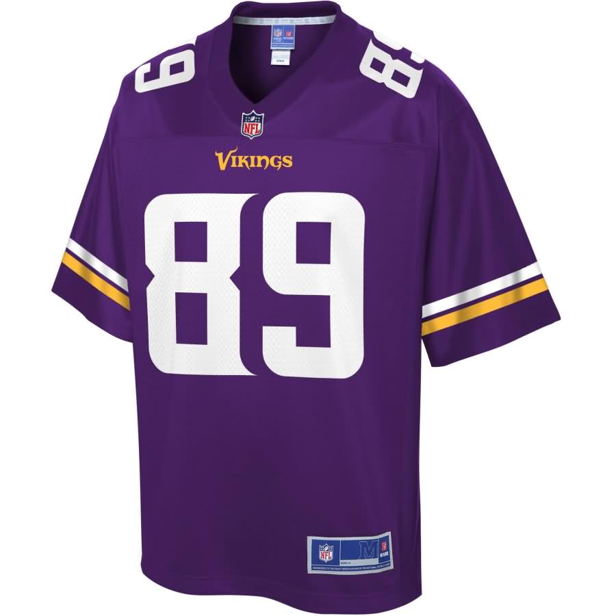 David Morgan Minnesota Vikings NFL Pro Line Team Color Player Jersey - Purple