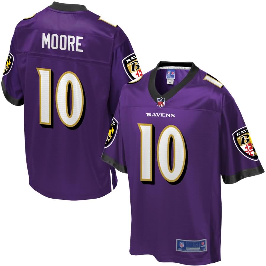 Chris Moore Baltimore Ravens NFL Pro Line Player Jersey - Purple