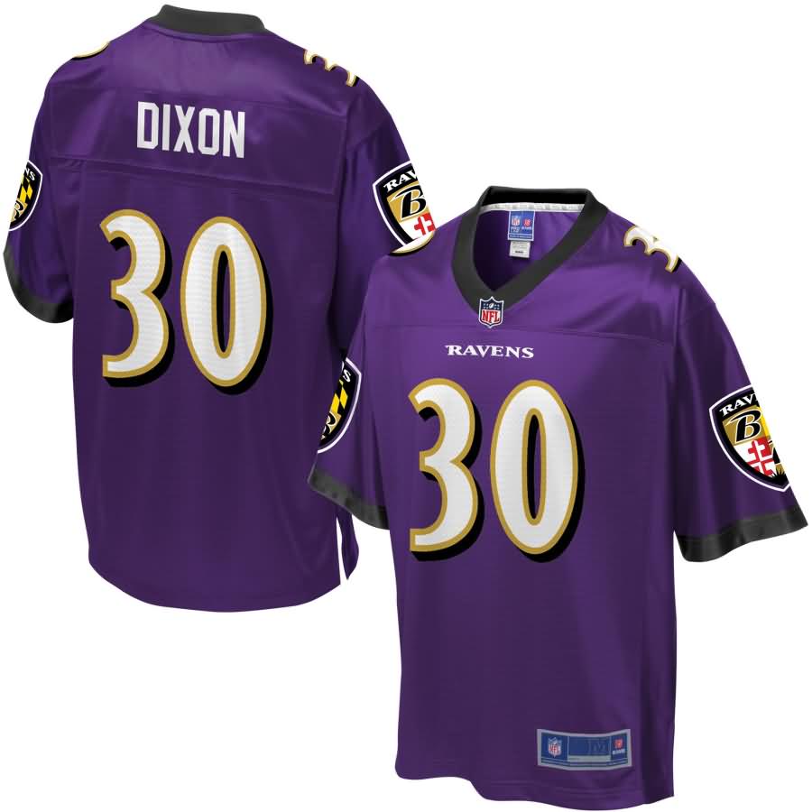 Kenneth Dixon Baltimore Ravens NFL Pro Line Player Jersey - Purple