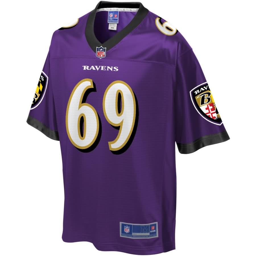 Willie Henry Baltimore Ravens NFL Pro Line Player Jersey - Purple