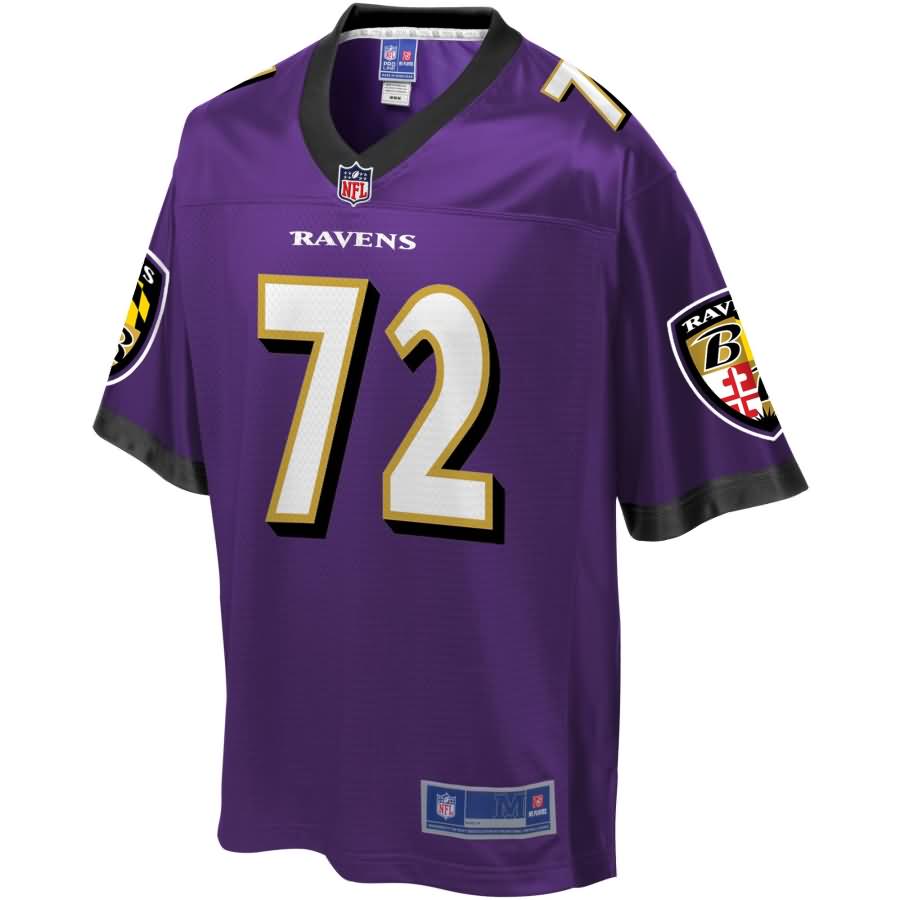 Alex Lewis Baltimore Ravens NFL Pro Line Player Jersey - Purple