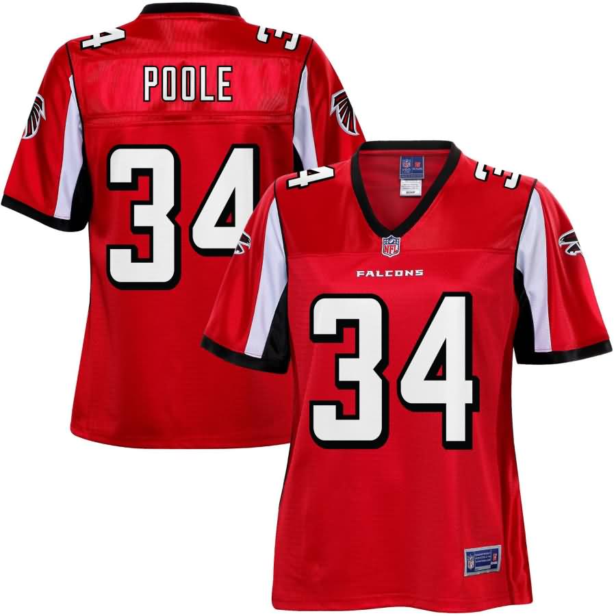 Brian Poole Atlanta Falcons NFL Pro Line Women's Player Jersey - Red