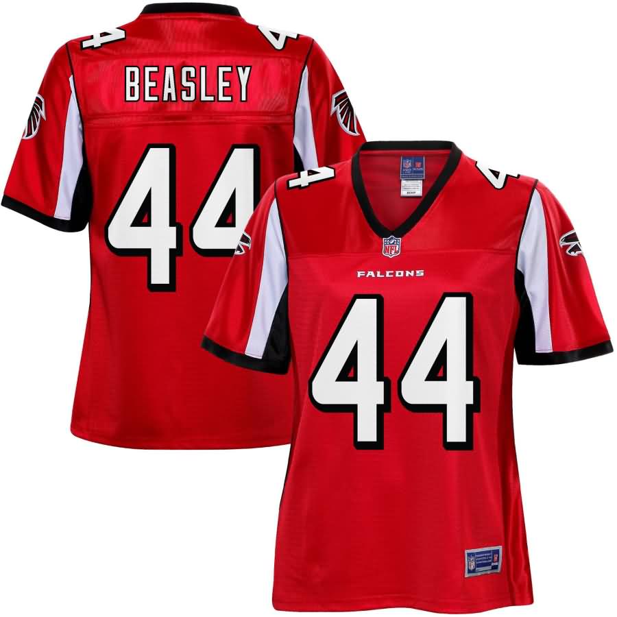 Vic Beasley Jr Atlanta Falcons Pro Line Women's Player Jersey - Red