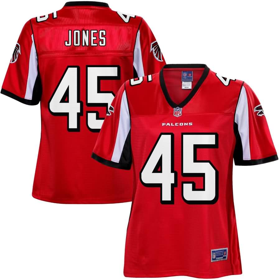 Deion Jones Atlanta Falcons NFL Pro Line Women's Player Jersey - Red