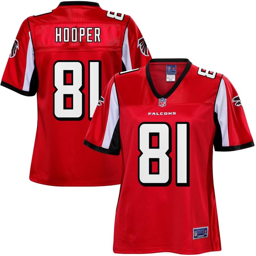 Austin Hooper Atlanta Falcons NFL Pro Line Women's Player Jersey - Red