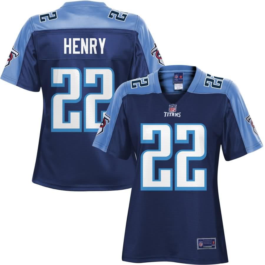 Derrick Henry Tennessee Titans NFL Pro Line Women's Player Jersey - Navy