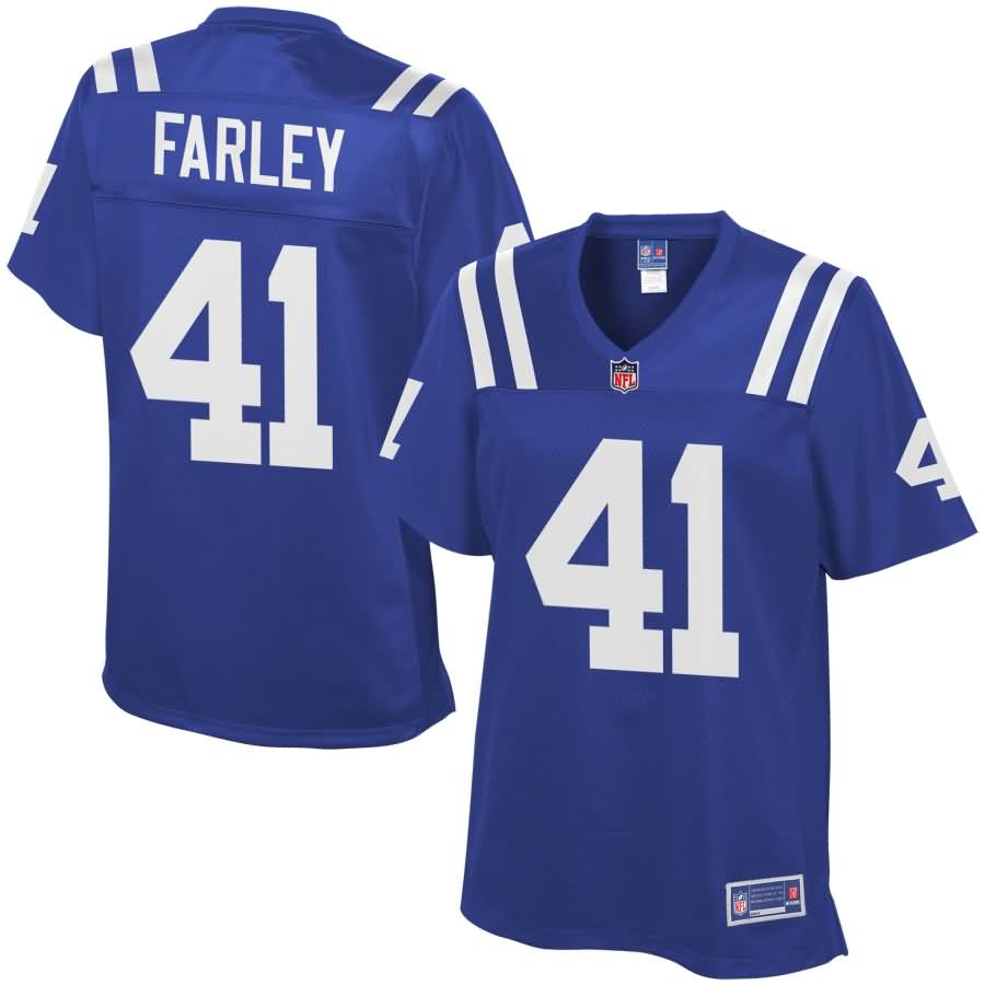 Matthias Farley Indianapolis Colts NFL Pro Line Women's Player Jersey - Royal