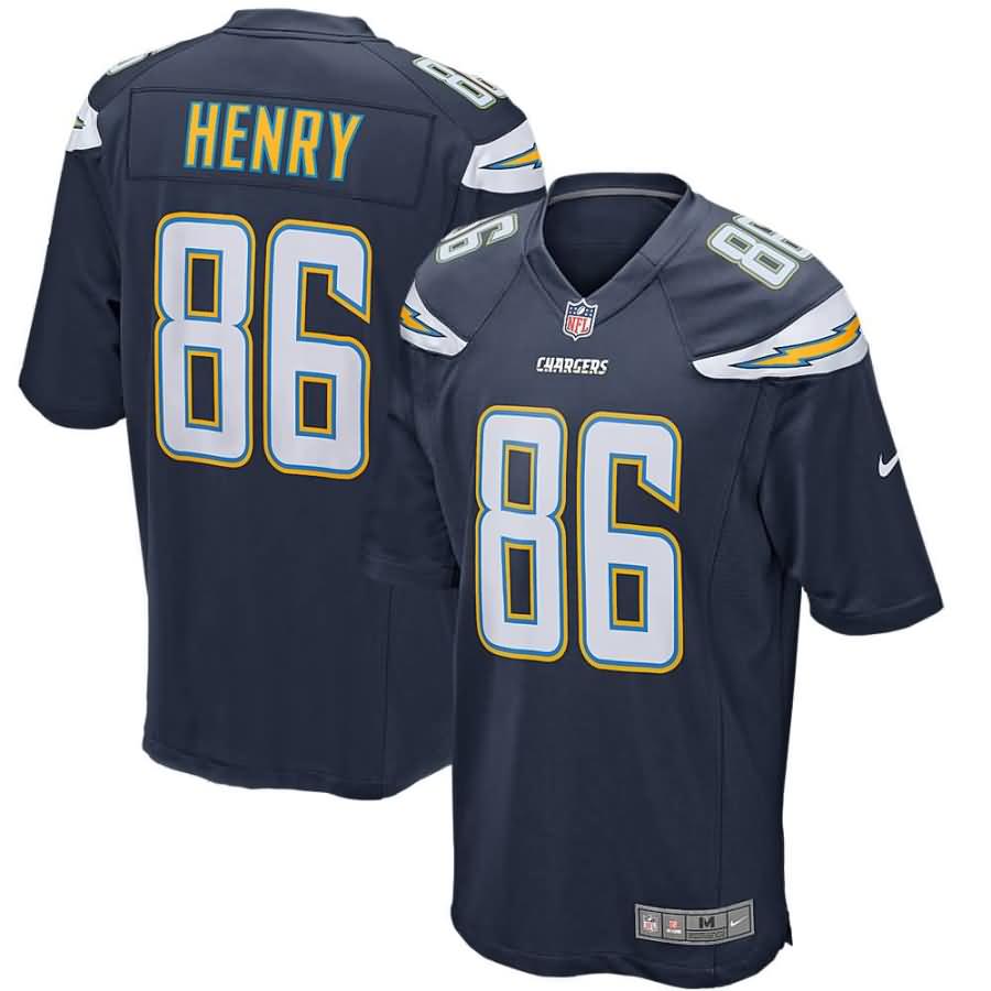 Hunter Henry Los Angeles Chargers Nike Game Jersey - Navy