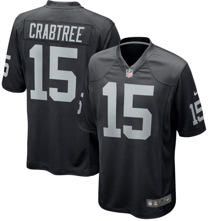Michael Crabtree Oakland Raiders Nike Game Jersey - Black