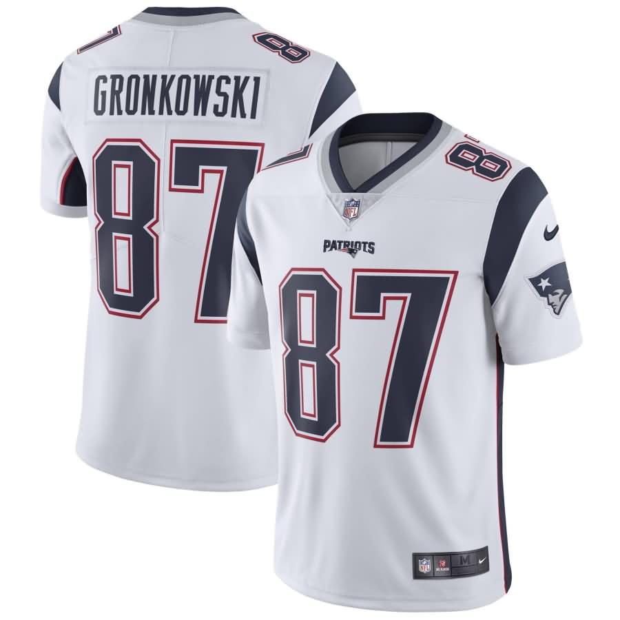 Rob Gronkowski New England Patriots Nike Vapor Untouchable Limited Player Jersey - White
