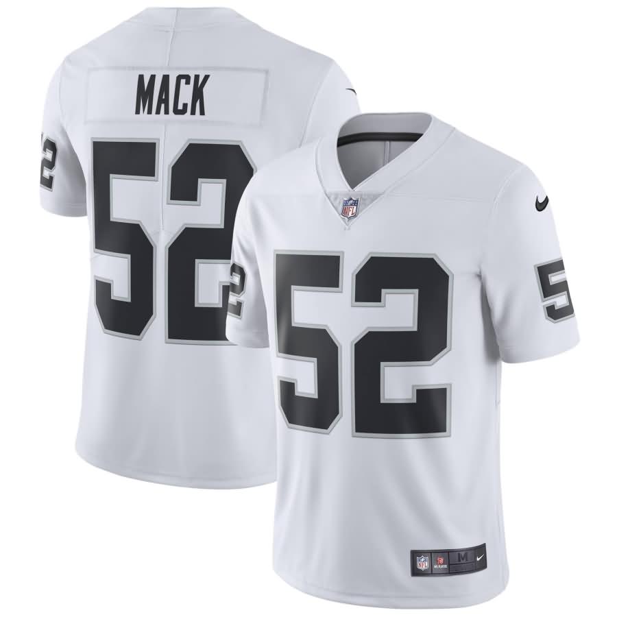 Khalil Mack Oakland Raiders Nike Vapor Untouchable Limited Player Jersey - White