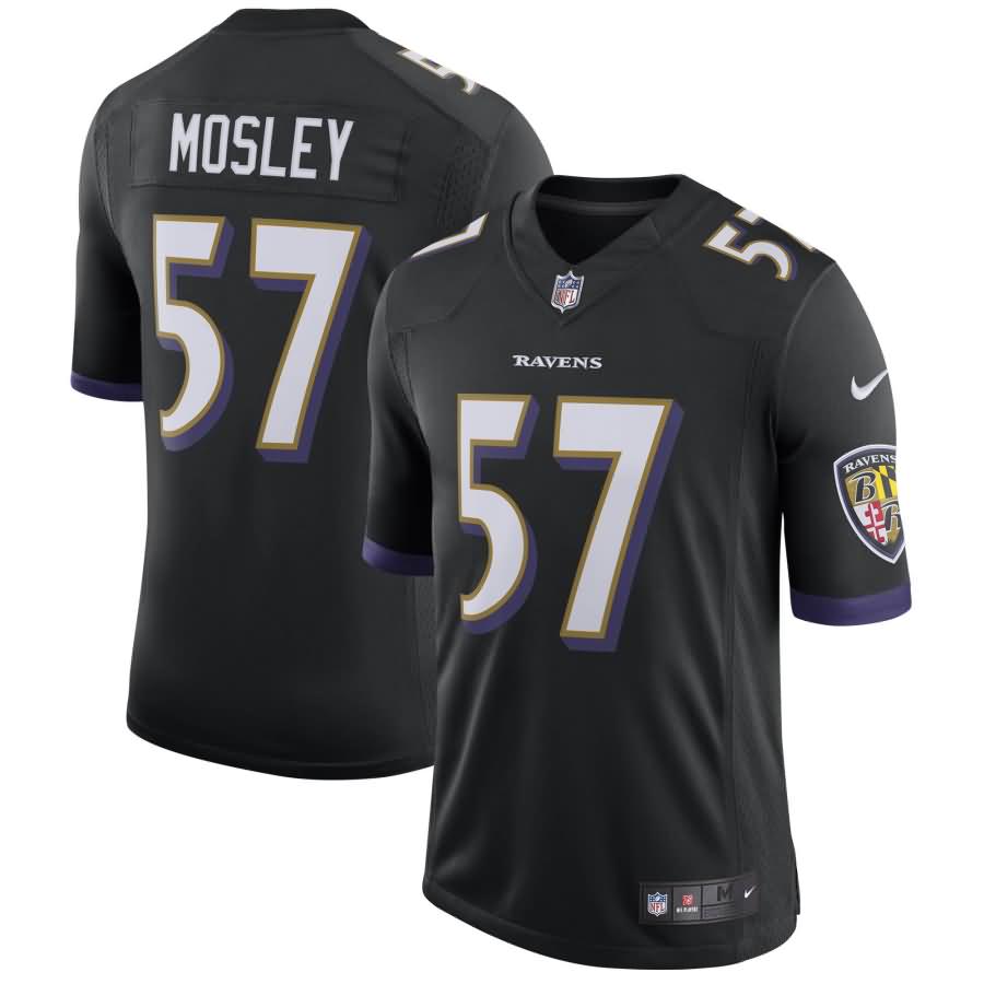 C.J. Mosley Baltimore Ravens Nike Speed Machine Limited Player Jersey - Black