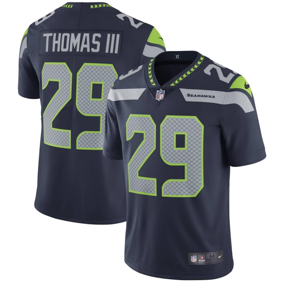 Earl Thomas Seattle Seahawks Nike Vapor Untouchable Limited Player Jersey - College Navy