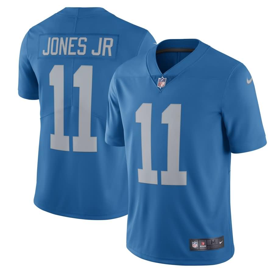 Marvin Jones Jr Detroit Lions Nike 2017 Throwback Vapor Untouchable Limited Player Jersey - Blue