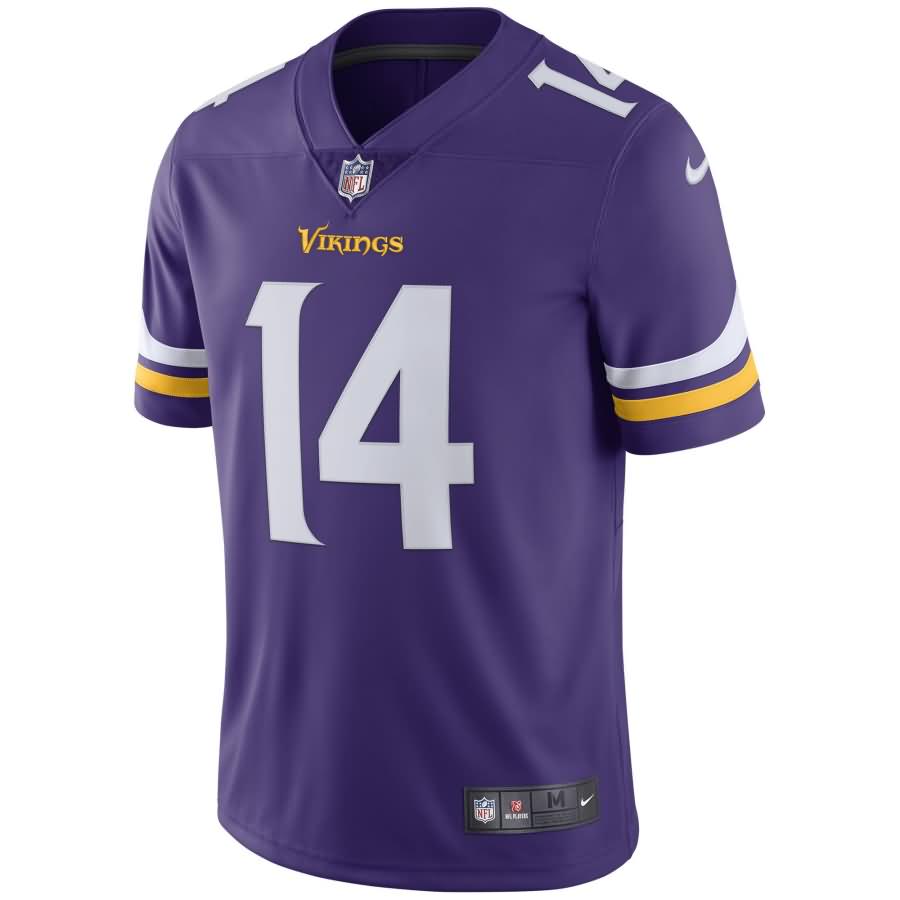 Stefon Diggs Minnesota Vikings Nike Vapor Untouchable Limited Player Jersey - Purple