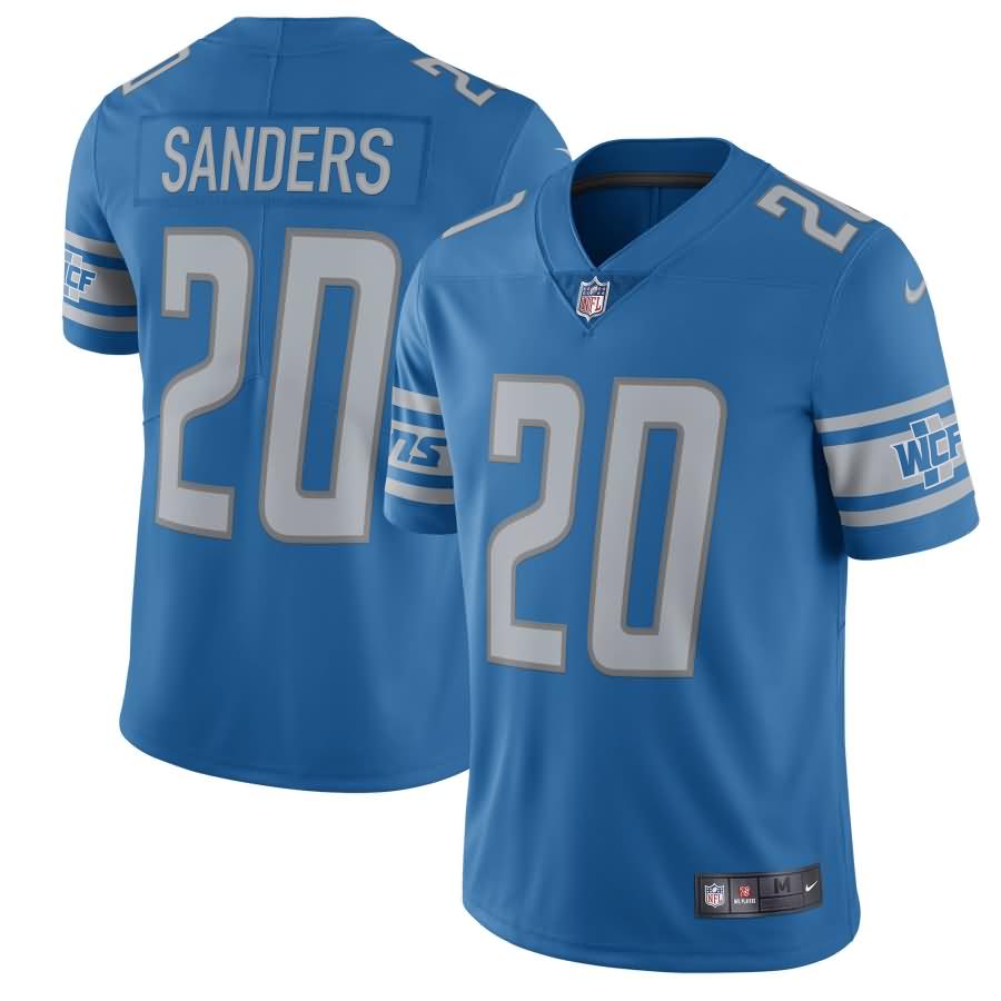 Barry Sanders Detroit Lions Nike 2017 Retired Player Vapor Untouchable Limited Jersey - Blue