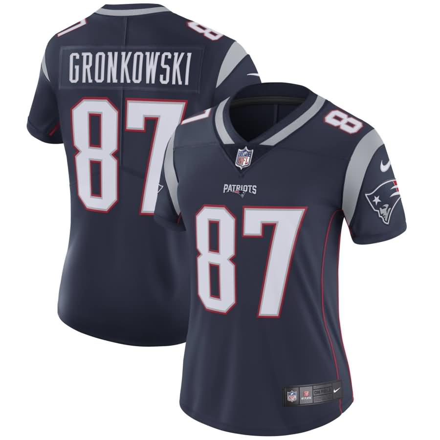 Rob Gronkowski New England Patriots Nike Women's Vapor Untouchable Limited Player Jersey - Navy