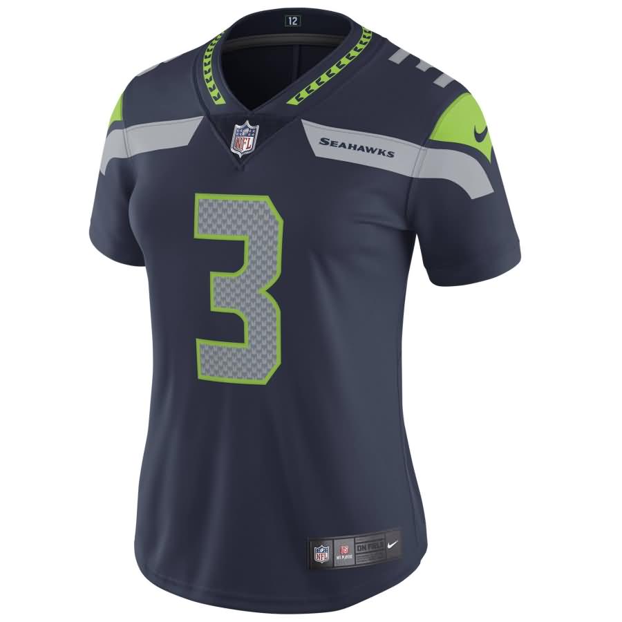 Russell Wilson Seattle Seahawks Nike Women's Vapor Untouchable Limited Player Jersey - College Navy