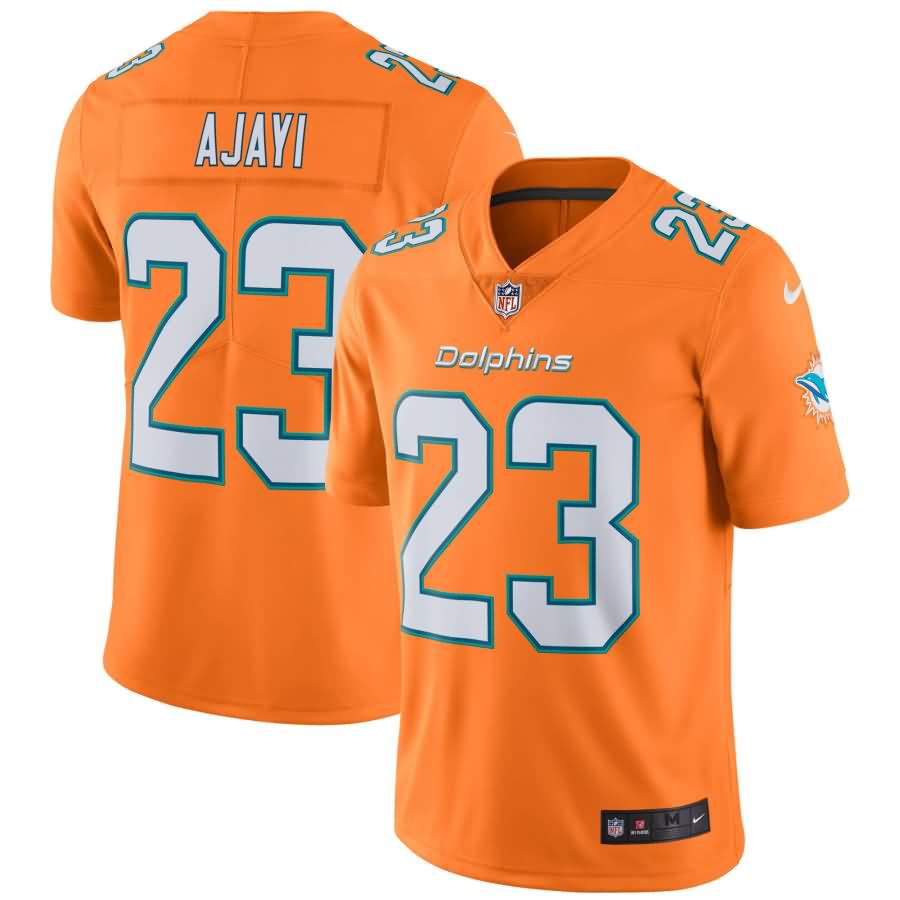 Jay Ajayi Miami Dolphins Nike Vapor Untouchable Color Rush Limited Player Jersey - Orange