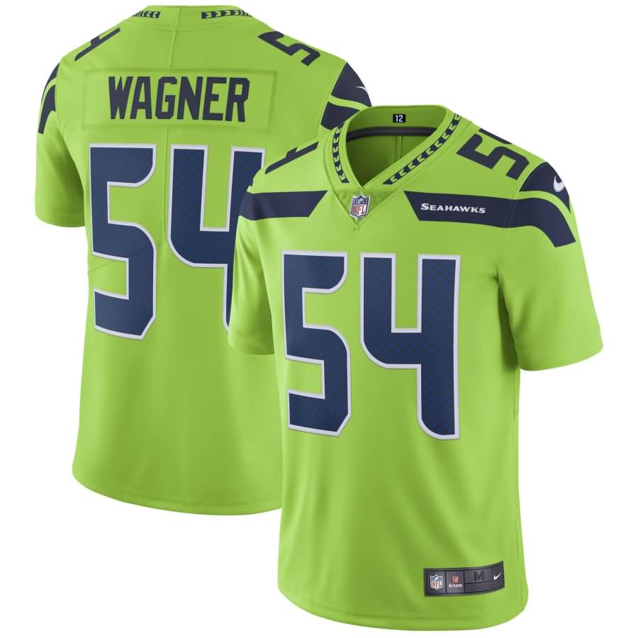 Bobby Wagner Seattle Seahawks Nike Vapor Untouchable Color Rush Limited Player Jersey - Neon Green