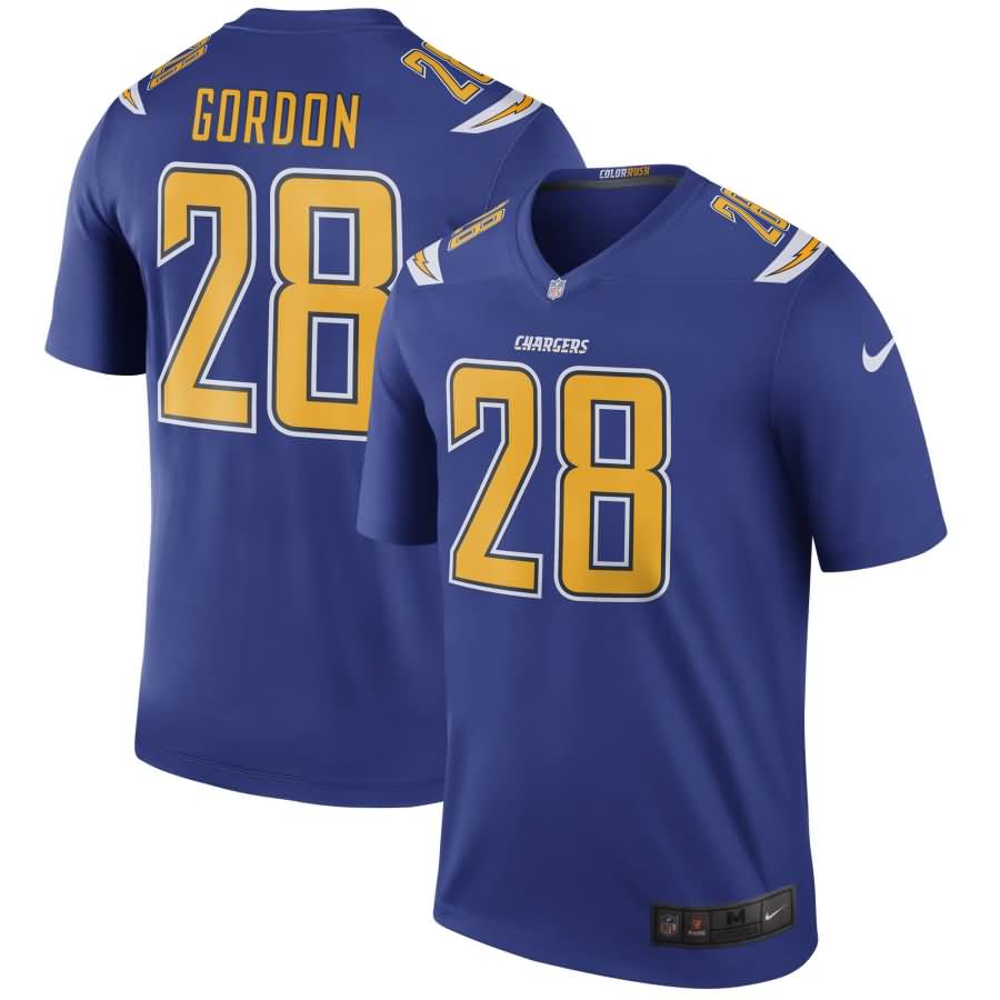 Melvin Gordon III Los Angeles Chargers Nike Color Rush Legend Jersey - Royal