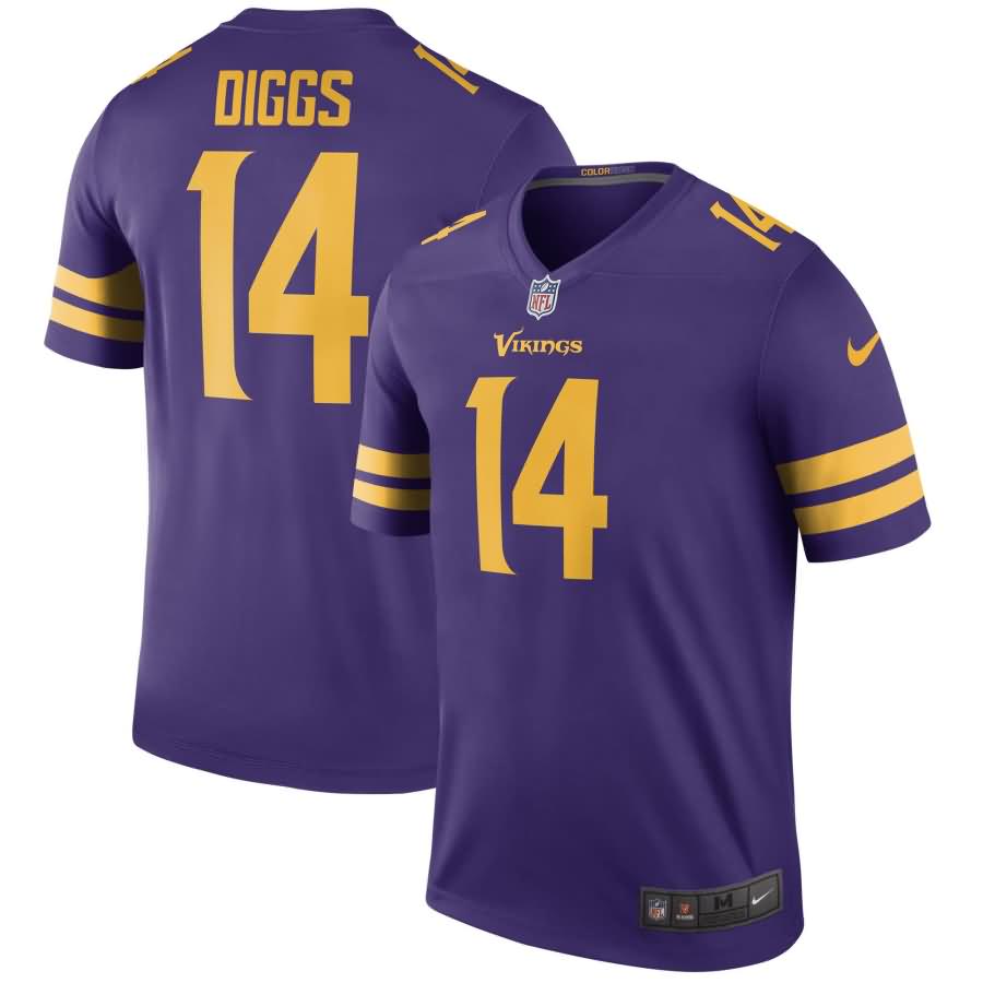 Stefon Diggs Minnesota Vikings Nike Color Rush Legend Jersey - Purple