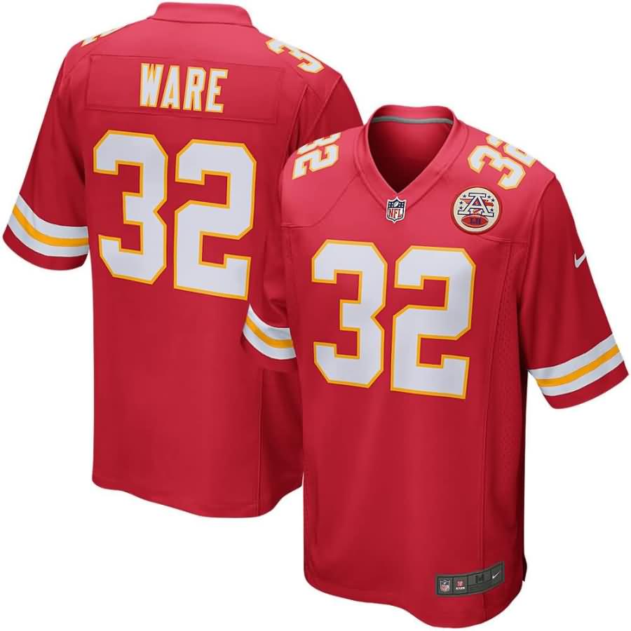 Spencer Ware Kansas City Chiefs Nike Game Jersey - Red