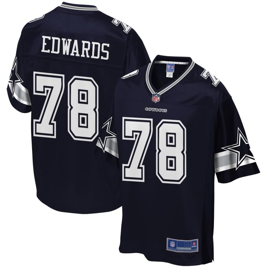 Kadeem Edwards Dallas Cowboys NFL Pro Line Player Jersey - Navy