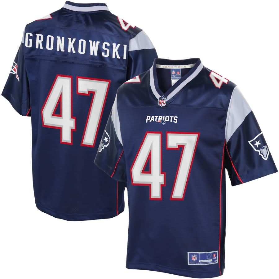 Glenn Gronkowski New England Patriots NFL Pro Line Player Jersey - Navy