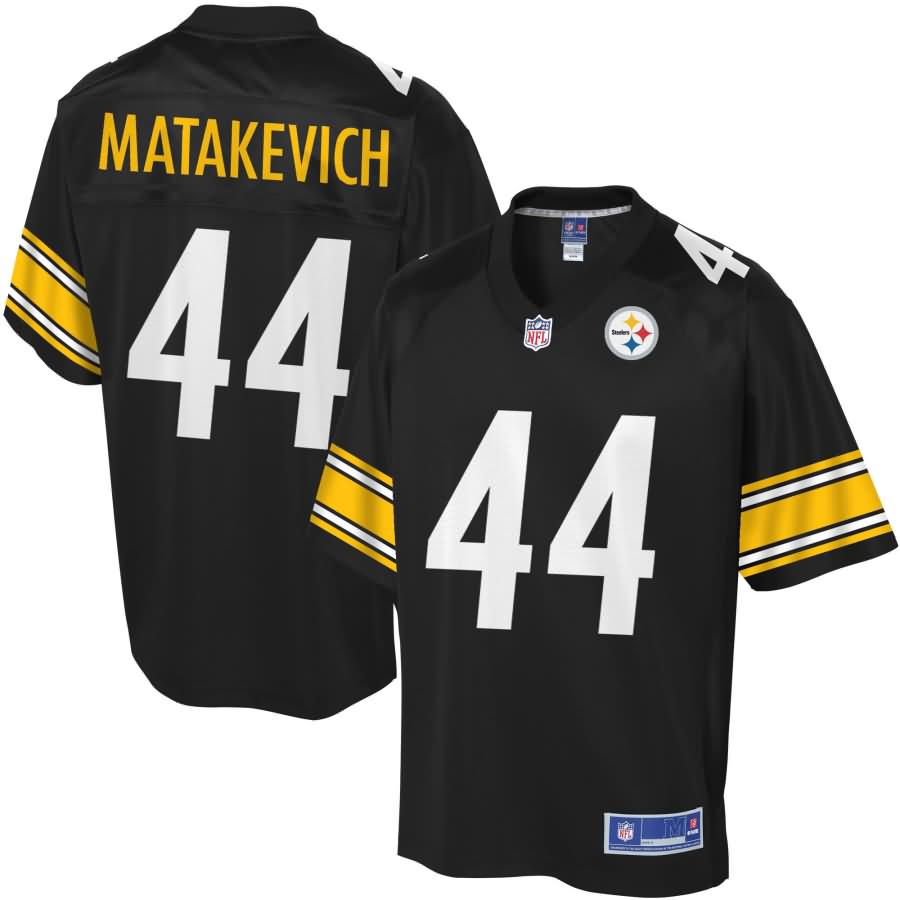 Tyler Matakevich Pittsburgh Steelers NFL Pro Line Player Jersey - Black