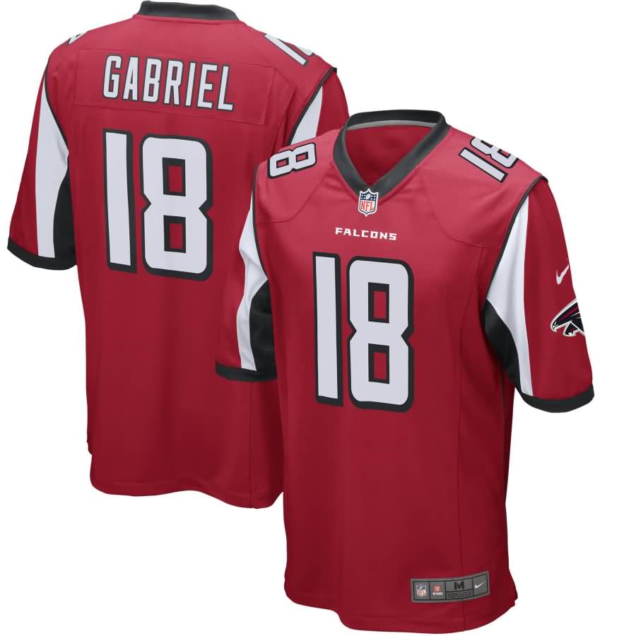Taylor Gabriel Atlanta Falcons Nike Game Jersey - Red