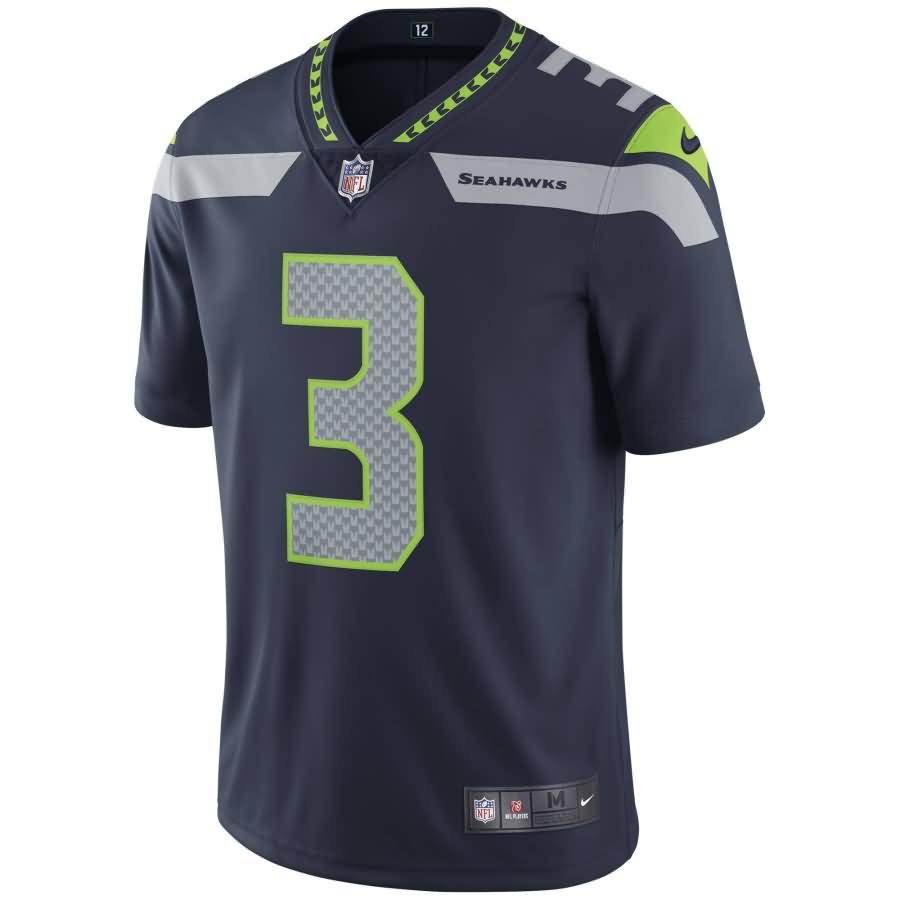 Russell Wilson Seattle Seahawks Nike Vapor Untouchable Limited Player Jersey - College Navy