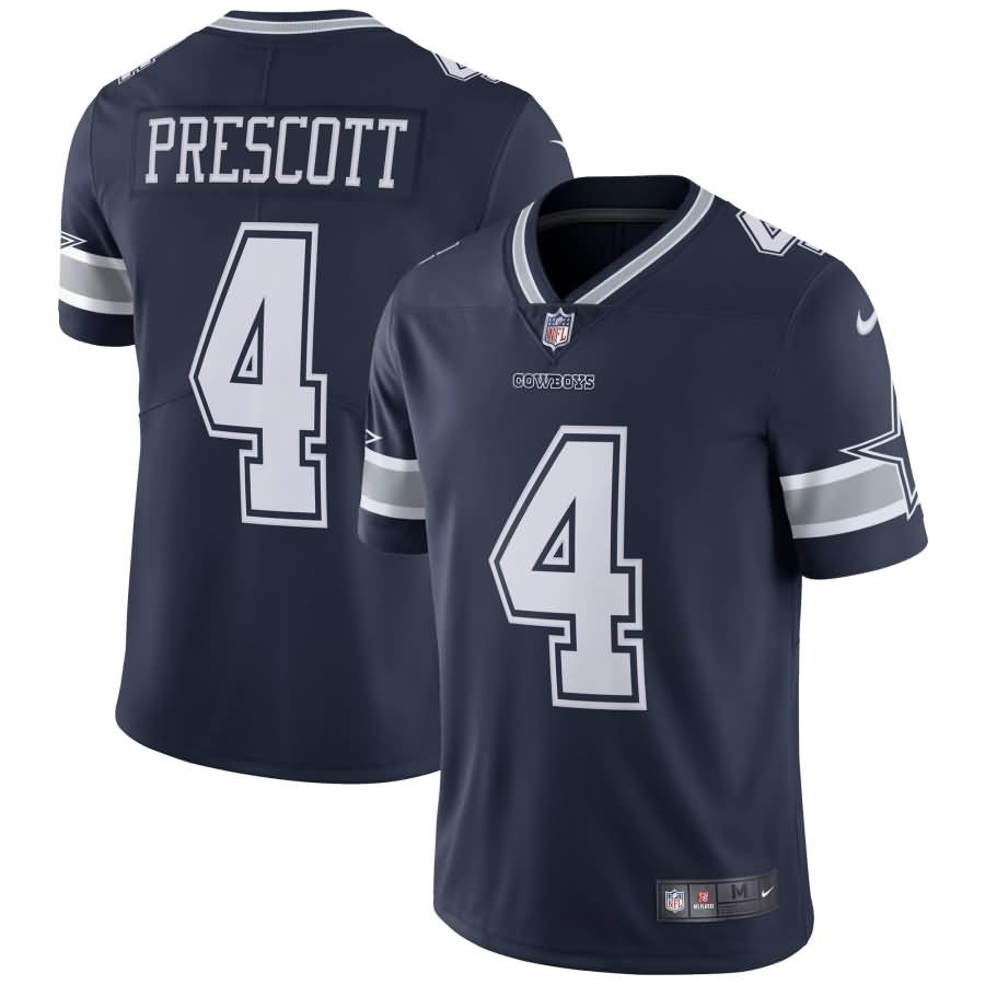 Dak Prescott Dallas Cowboys Nike Vapor Untouchable Limited Player Jersey - Navy