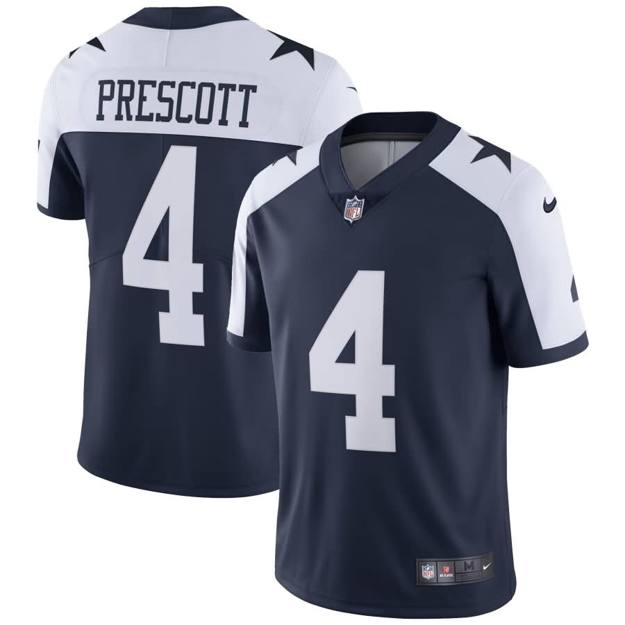 Dak Prescott Dallas Cowboys Nike Alternate Vapor Untouchable Limited Player Jersey - Navy