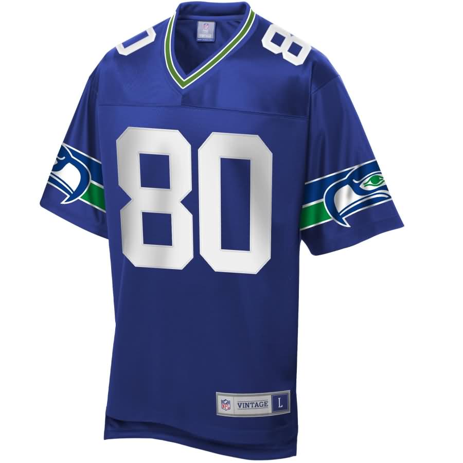Steve Largent Seattle Seahawks NFL Pro Line Retired Player Replica Jersey - College Navy