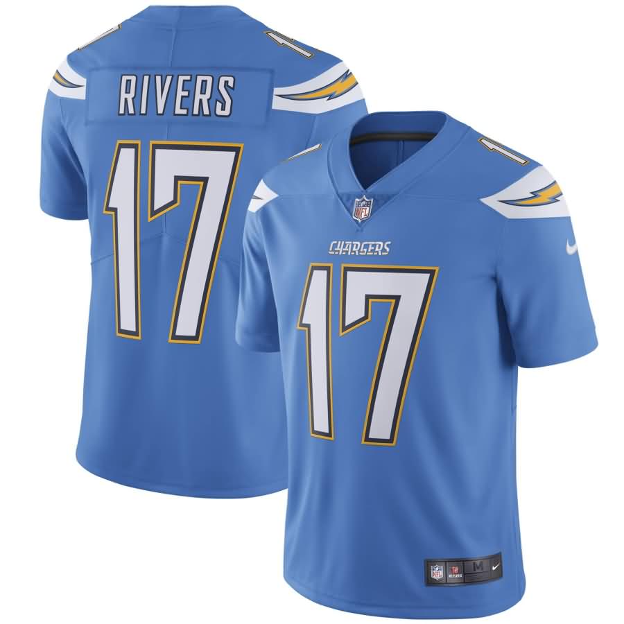 Philip Rivers Los Angeles Chargers Nike Youth Vapor Untouchable Limited Player Jersey - Powder Blue