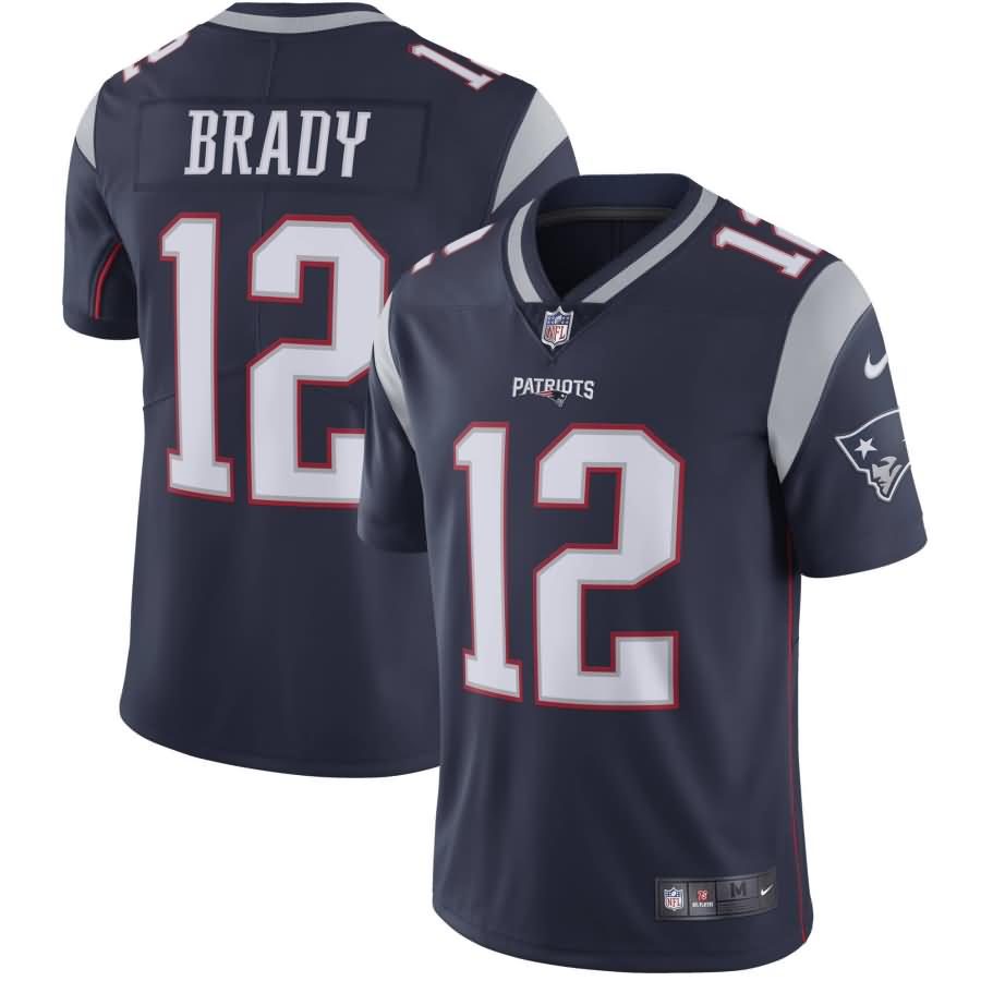 Tom Brady New England Patriots Nike Youth Vapor Untouchable Limited Player Jersey - Navy