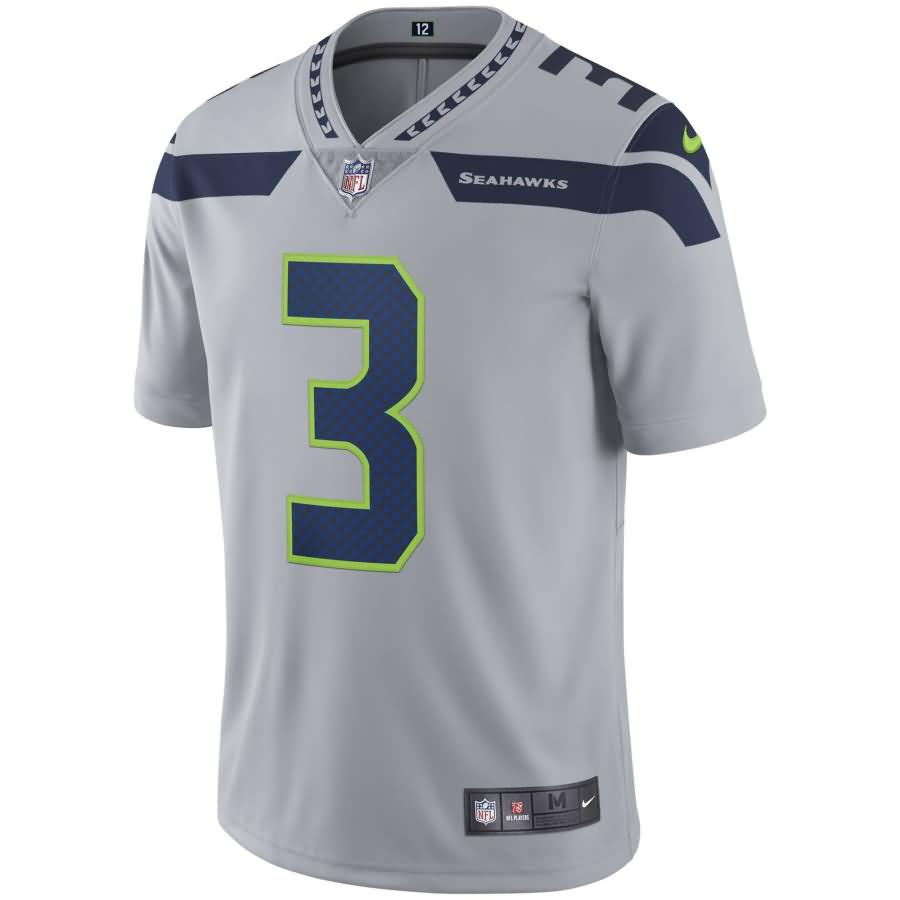 Russell Wilson Seattle Seahawks Nike Youth Vapor Untouchable Limited Player Jersey - Gray