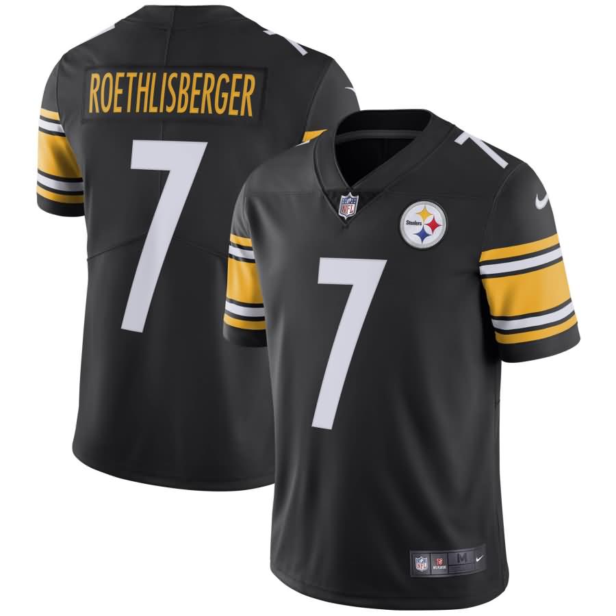 Ben Roethlisberger Pittsburgh Steelers Nike Youth Vapor Untouchable Limited Player Jersey - Black