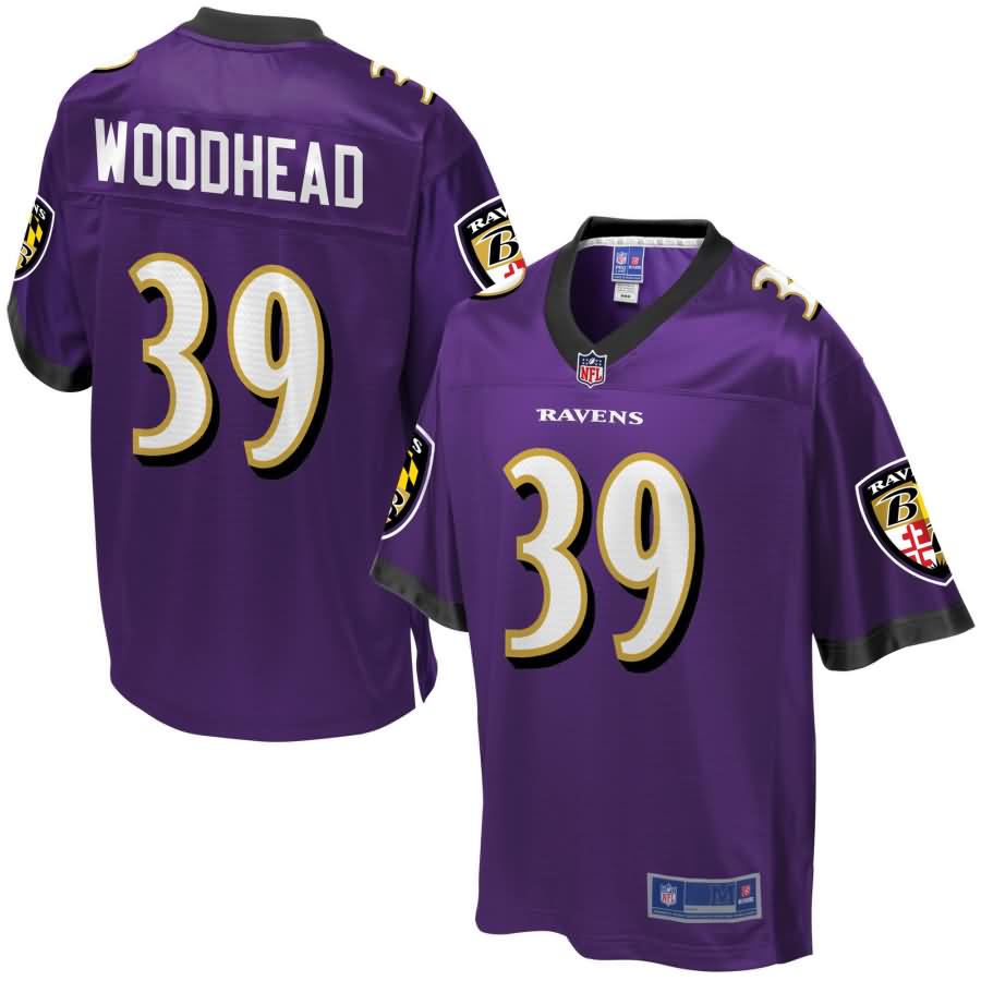Danny Woodhead Baltimore Ravens NFL Pro Line Player Jersey - Purple