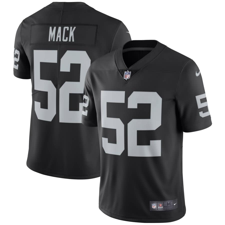 Khalil Mack Oakland Raiders Nike Youth Vapor Untouchable Limited Player Jersey - Black