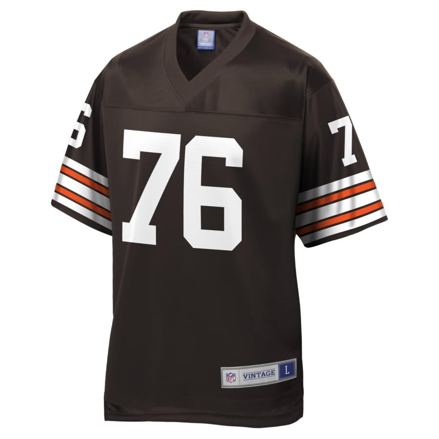 Lou Groza Cleveland Browns NFL Pro Line Retired Player Jersey - Brown