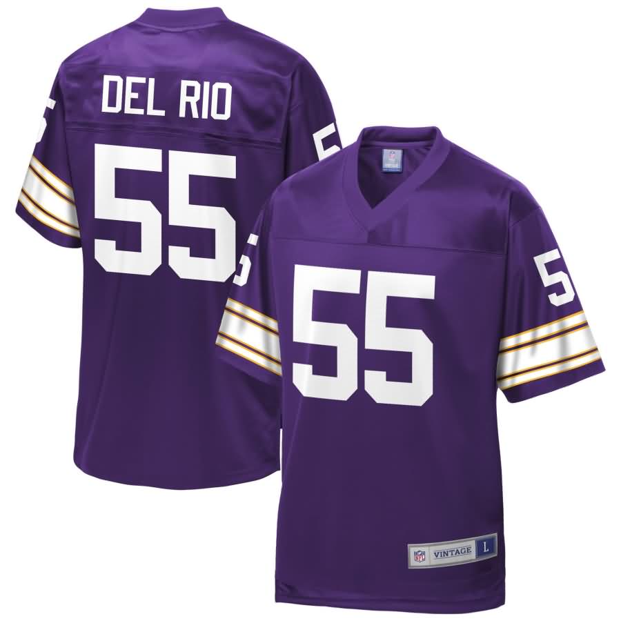 Jack Del Rio Minnesota Vikings NFL Pro Line Retired Player Jersey - Purple