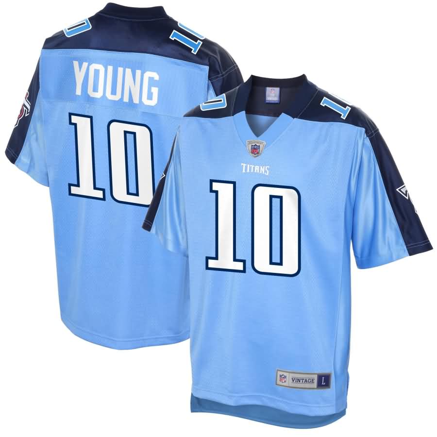 Vince Young Tennessee Titans NFL Pro Line Retired Player Jersey - Navy