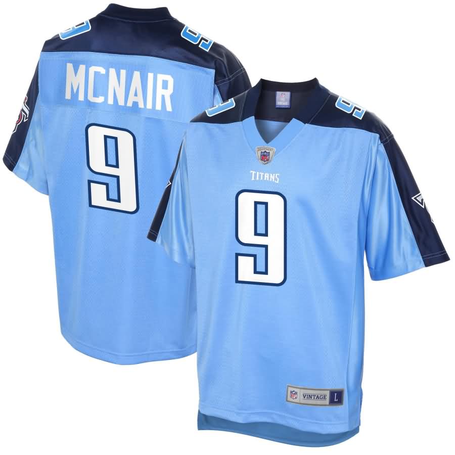 Steve McNair Tennessee Titans NFL Pro Line Retired Player Jersey - Light Blue