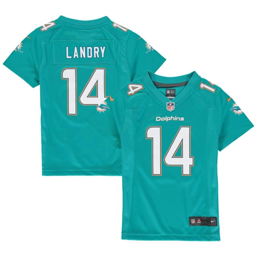 Jarvis Landry Miami Dolphins Nike Girls Youth Game Jersey - Aqua