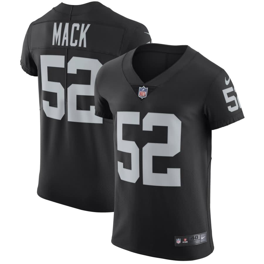 Khalil Mack Oakland Raiders Nike Vapor Untouchable Elite Player Jersey - Black